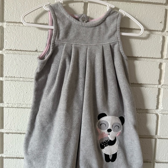 Panda Gray and pink dress - Picture 5 of 5